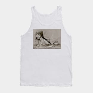 Woman in the water Tank Top